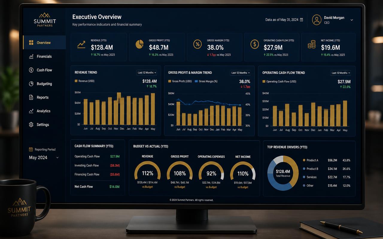 Executive KPI Dashboard